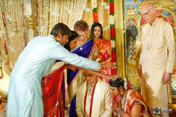 Jagapathi Babu Daughter Meghana Wedding Photos